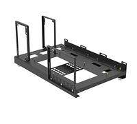 GIFYYM Soporte para Placa Base de computadora, chasis de Marco de minería al Aire Libre, Personalidad Creativa ATX/M-ATX/ITX, Estuche Vertical para una Buena disipación del Calor ()