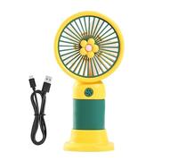 gifyym Ventilador portátil - Ventilador personal portátil, dispositivo USB silencioso a batería para refrescos personales unisex, ideal para casa, cocina y viaje