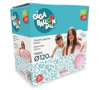 Giga Balloon Ball 120cm Hinchable, Gigante Globo De Aire Reutilizable, Bola de Burbujas Gigante Inflable, Bola Silicona Fiesta Juguetes Niños Verano Azul