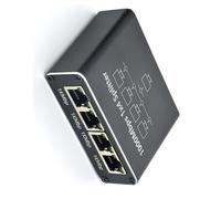 Gigabit 1000 Mbps RJ45 Splitter 1 a 2 3 4 Ethernet, conectores, interruptores, acoplador para PC, portátil, routers, adaptador de red