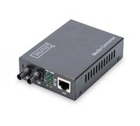 Gigabit Ethernet Media Converter, Multimode ST connector, 850nm, up to 0.5km