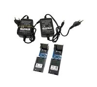 Gigabit Fiber Optical Media Converter 100/1000Mbps Optic Transceiver SC to RJ45 Ethernet 20Km EU Plug
