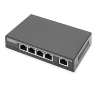 Gigabit PoE Indoor Extender, 4-port, 85W 100m extension, cascadable, self powered