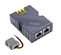 Gigabit PoE Injector 150W DC Step Up Converter Gige para el Kit de Red satelital