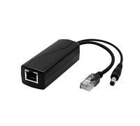 Gigabit PoE Splitter 12V 1.2A, Adapter PoE 48V a 12V Conector DC 5.5x2.1mm, Adaptador Divisor PoE IEEE802.3af/at hasta 15W, Salida para cámaras IP, Router, Punto de Acceso, domótica y Dispositivos