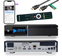 GigaBlue - Receptor UHD Quad 4 K con 2 x DVB-S2 fbc sintonizador Receptor satélite con Babo Tech WLAN Stick