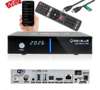 Gigablue UHD Trio 4K Pro Caja Receptor de Satélite DVB-S2x Dvb-C / T2 Cable