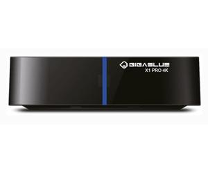 GigaBlue UHD X1 PRO 4K Android 12 IP-TV/OTT 1x DVB-S2x Sat Tuner Media Player