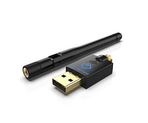 GigaBlue Ultra 600Mbps W-LAN 2.4 & 5 GHz USB 2.0 WiFi Dual Band Adapter 5GHz+2.4GHz 1x 5dBi High Speed 802.11ac Wireless Netzwerk Adapter WiFi Empfänger für Windows/Mac OS/Linux