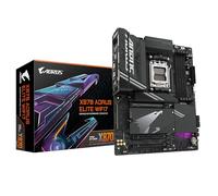 GIGABYTE X870 AORUS ELITE WIFI7 Placa Base - Compatible con CPUs AMD Ryzen 9000, 16+2+2 fases VRM, hasta 8000MHz DDR5 (OC), 3xPCIe 5.0 + 1xPCIe 4.0, Wi-Fi 7, LAN 2.5GbE, USB 4