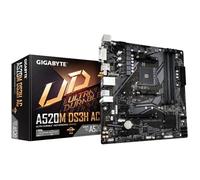 GIGABYTE A520M DS3H AC Placa Base - Procesadores AMD Ryzen Serie 5000, VRM de 5+3 Fases, hasta 4733 MHz DDR5 (OC), 1xPCIe 3.0 M.2, LAN GbE, WiFi 5, USB 3.2 Gen 1