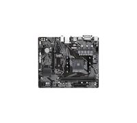 GIGABYTE Placa base A520M H - Compatible con CPUs AMD Ryzen serie 5000 AM4, VRM digital puro de 4+3 fases, hasta 5100MHz DDR4 (OC), PCIe 3.0 x4 M.2, LAN GbE, USB 3.2 Gen 1