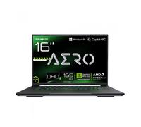 GIGABYTE AERO X16 Portátil Gaming - Copilot+ PC, 16" QHD 165Hz, AMD Ryzen AI 7 HX 350, RTX 5070, 32 GB DDR5 5200MHz, 1 x SSD Gen