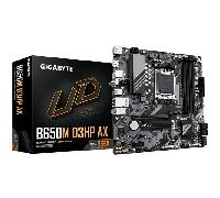GIGABYTE B650M D3HP AX Placa base - AMD Ryzen serie 9000, VRM de 5+2+2 fases, hasta 8000 MHz DDR5 (OC), 2xPCIe 4.0 M.2, WIFI 6E, LAN 2,5 GbE, USB 3.2 Gen 1