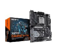 GIGABYTE AMD X870 GAMING WIFI6 Placa Base - Compatible con CPUs AMD Ryzen 9000, 8+2+2 fases VRM, hasta 8000MHz DDR5 (OC), 1xPCIe 5.0 + 2xPCIe 4.0, Wi 9MX87GW-00-G10