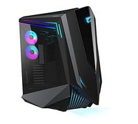 GIGABYTE AORUS C700 GLASS Caja de PC – Torre completa, compatible con hasta E-ATX y radiadores de 420 mm, 5 ventiladores de 120 mm preinstalados, USB 3.1 Tipo-C, RGB Fusion