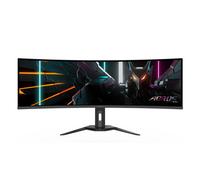 GIGABYTE Monitor de juegos curvo CO49DQ OLED - 5120x1440 (DQHD), 1800R, 144Hz, 0.03ms, KVM, FreeSync Premium Pro, HDMI 2.1