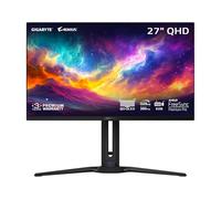 GIGABYTE AORUS FO27Q3-27" QD OLED Monitor Gaming Monitor QHD 2560x1440-360Hz 0.03ms GTG, AMD FreeSync Premium Pro KVM Tipo C, HDMI, DP, Tipo C, Altura Ajustable, Negro