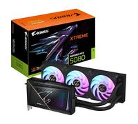 Gigabyte AORUS GeForce RTX 5080 Xtreme WATERFORCE 16G Tarjeta Gráfica - 16GB GDDR7, 256 bits, PCI-E 5.0, 2805MHz Core Clock, 3 x DP 2.1a, 1 x HDMI 2.1b, NVIDIA DLSS 4, GV-N5080AORUSX W-16GD