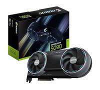 GIGABYTE AORUS GeForce RTX 5090 Infinity 32G Tarjeta Gráfica - 32GB GDDR7, 512-bit, PCI-E 5.0, Reloj de núcleo 2730 MHz, 3 × DP 2.1b, 1 × HDMI 2.1b, DLSS 4, GV-N5090AORUS IF-32GD