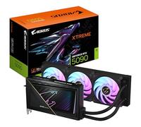 GIGABYTE AORUS GeForce RTX 5090 Xtreme WATERFORCE 32G Tarjeta Gráfica - 32 GB GDDR7, 512 bits, PCI-E 5.0, 2655 MHz Frecuencia Base, 3 x DP 2.1a, 1 x HDMI 2.1b, NVIDIA DLSS 4, GV-N5090AORUSX W-32GD
