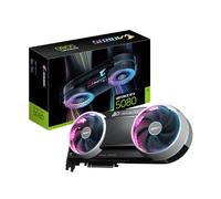 GIGABYTE AORUS - Tarjeta gráfica GeForce RTX 5080 Infinity 16G, 16 GB 256 bits GDDR7, PCIe 5.0, Sistema de refrigeración WINDFORCE HYPERBURST, Tarjeta de Video GV-N5080AORUS IF-16GD