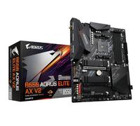 GIGABYTE B550 AORUS ELITE AX V2 Placa base - Procesadores AMD Ryzen 5000, VRM de 12+2 fases, hasta 4733 MHz DDR4, 1xPCIe 4.0 + 1xPCIe 3.0 M.2, Wi-Fi 6E, LAN 2.5GbE, USB 3.2 Gen 2