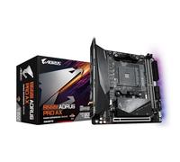 GIGABYTE B550I Aorus Pro AX (AM4 AMD/B550/Mini-Itx/Dual M.2/SATA 6Gb/s/USB 3.2 Gen 1/WiFi 6/2.5 GbE LAN/PCIe4.0/Realtek ALC1220-Vb/DisplayPort 1.4/2xHDMI 2.0B/RGB Fusion 2.0/DDR4/Gaming Motherboard)