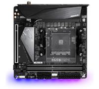 GIGABYTE B550I AORUS PRO AX Placa base - Procesadores AMD Ryzen 5000, VRM de 8 fases, hasta 5300 MHz DDR4, 1xPCIe 4.0 + 1xPCIe 3.0 M.2, Wi-Fi 6E, LAN 2.5GbE, USB 3.2 Gen 2