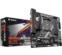 GIGABYTE B550M AORUS ELITE Placa base - Procesadores AMD Ryzen 5000, VRM de 5+3 fases, hasta 4733 MHz DDR4, 1xPCIe 4.0 + 1xPCIe 3.0 M.2, LAN 1GbE, USB 3.2 Gen 1