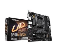 GIGABYTE B550M DS3H Placa base - Procesadores AMD Ryzen 5000, VRM de 5+3 fases, hasta 4733 MHz DDR4, 1xPCIe 4.0 + 1xPCIe 3.0 M.2, LAN 1GbE, USB 3.2 Gen 1