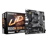GIGABYTE B550M DS3H R2 Placa Base - Procesadores AMD Ryzen 5000, VRM de 5+3 Fases, hasta 4733 MHz DDR4 (O.C.), 1x M.2 PCIe 4.0 + 1x M.2 PCIe 3.0, LAN 1 GbE, USB 3.2 Gen 1