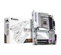 GIGABYTE B650E AORUS ELITE X AX ICE Placa base - AMD Ryzen serie 9000, VRM de 12+2+2 fases, hasta 8000 MHz DDR5 (OC), 1xPCIe 5.0 + 2xPCIe 4.0 M.2, LAN 2,5 GbE, WIFI 6E, USB 3.2 Gen 2