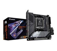 GIGABYTE B650I AORUS Ultra Placa Base - Compatible con procesadores AMD Ryzen 9000, VRM Digital de 8+2+1, hasta 7200MHz DDR5 (OC), 1x PCIe 5.0 + 2X PCIe 4.0 M.2, Wi-Fi 6E, LAN 2.5GbE, USB 3.2 Gen 2x2
