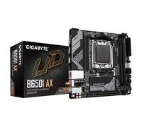 GIGABYTE B650I AX Placa base - AMD Ryzen serie 9000, VRM de 5+2+1 fases, hasta 6400 MHz DDR5 (OC), 1xPCIe 4.0 M.2, LAN 2,5 GbE, WIFI 6E, USB 3.2 Gen 2