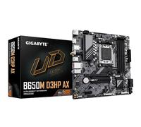 GIGABYTE B650M D3HP AX Placa base - AMD Ryzen serie 9000, VRM de 5+2+2 fases, hasta 8000 MHz DDR5 (OC), 2xPCIe 4.0 M.2, WIFI 6E, LAN 2,5 GbE, USB 3.2 Gen 1
