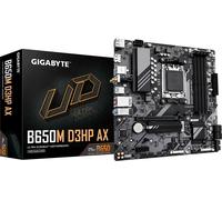 GIGABYTE B650M D3HP AX Placa base - AMD Ryzen serie 9000, VRM de 5+2+2 fases, hasta 8000 MHz DDR5 (OC), 2xPCIe 4.0 M.2, WIFI 6E, LAN 2,5 GbE, USB 3.2 Gen 1