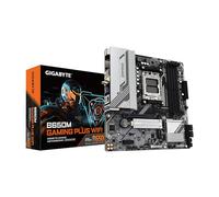 GIGABYTE B650M GAMING PLUS WIFI AMD AM5 MATX Placa base, compatible con Ryzen serie 9000/8000/7000, DDR5, fase de alimentación 5+2+2, 2 M.2, PCIe 4.0, USB-C 3.2 Gen 1, WIFI6E, 2.5GbE, EZ-Latch