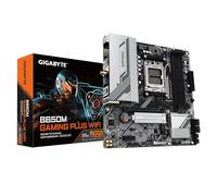 GIGABYTE B650M GAMING PLUS WIFI Placa base - Procesadores AMD Ryzen 9000, VRM de 5+2+2 fases, hasta 8000 MHz DDR5, 2xPCIe 4.0 M.2, LAN 2.5GbE, WIFI 6E, USB 3.2 Gen 1