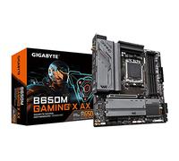 GIGABYTE B650M Gaming X AX Placa Base - AMD Ryzen Serie 9000, VRM de 6+2+1 Fases, hasta 8000 MHz DDR5 (OC), 2xPCIe 4.0 M.2, LAN 2,5 GbE, WiFi 6E, USB 3.2 Gen 2