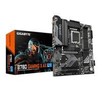 GIGABYTE B760 GAMING X AX Placa Base - Compatible con procesadores Intel Core de 14ª generación, VRM digital de 8+1+1 fases, hasta 7600MHz DDR5 (OC), 3x PCIe 4.0 M.2, Wi-Fi 6E, 2.5GbE LAN