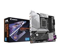 GIGABYTE B760M AORUS ELITE AX Placa Base - Compatible con procesadores Intel Core de 14ª generación, VRM digital de 12*+1+1 fases, hasta 7800MHz DDR5 (OC), 2x PCIe 4.0 M.2, Wi-Fi 6E, 2.5GbE LAN, USB 3.2 Gen 2