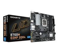 GIGABYTE B760M D3HP DDR4 - Compatible con CPUs Intel Core de 14ª generación, VRM Digital 4+1+1 fases, hasta 5333MHz DDR4 (OC), 2xPCIe 4.0 M.2, LAN GbE, USB 3.2 Gen1