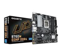 GIGABYTE B760M D3HP DDR4 - Compatible con CPUs Intel Core de 14ª generación, VRM Digital 4+1+1 fases, hasta 5333MHz DDR4 (OC), 2xPCIe 4.0 M.2, LAN GbE, USB 3.2 Gen1