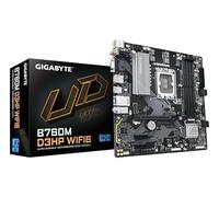 GIGABYTE B760M D3HP WIFI6 Placa Base - Compatible con procesadores Intel Core 14ª generación, VRM Digital de 4+1+1 Fases, hasta 5600 MHz DDR5, 2X M.2 PCIe 4.0, Wi-Fi 6, LAN GbE, USB 3.2 Gen 1