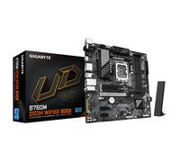 GIGABYTE B760M DS3H WIFI6E GEN5 Placa Base - Compatible con procesadores Intel Core 14ª generación, VRM Digital de 6+2+1 Fases, hasta 5600 MHz DDR5, 2 x M.2 PCIe 4.0, Wi-Fi 6E, LAN 2.5 GbE