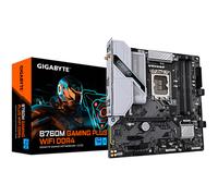 GIGABYTE Placa Base B760M Gaming Plus WiFi DDR4 - Soporta CPU Intel Core de 14ª generación, VRM de 4+1+1 Fases, DDR4 de hasta 5333 MHz (OC), 2 PCIe 4.0 M.2, Wi-Fi 6, LAN de 1 GbE, USB 3.2 Gen 1