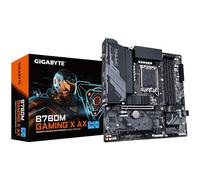 GIGABYTE B760M Gaming X AX Placa base - Compatible con procesadores Intel Core 14ª generación, VRM de 8+1+1 fases, hasta 7600 MHz DDR5, 2xPCIe 4.0 M.2, Wi-Fi 6E, LAN 2.5GbE, USB 3.2 Gen 2