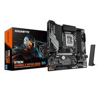 GIGABYTE B760M Gaming X WIFI6E GEN5 Placa Base - Compatible con procesadores Intel Core 14ª generación, VRM de 8+1+1 Fases, hasta 5600 MHz DDR5, 2 x M.2 PCIe 4.0, Wi-Fi 6E, LAN 2.5 GbE, USB 3.2 Gen 1