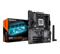 GIGABYTE B840 Eagle WIFI6E Placa Base - Procesadores AMD Ryzen 9000, VRM de 8+2+2 Fases, hasta 8200MHz DDR5(O.C), 2xPCIe 4.0 + 1xPCIe 3.0 M.2, Wi-Fi 6E, LAN 2.5GbE, USB 3.2 Gen 2